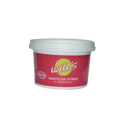 Mastic vitrier mondial pot - vitrier, 1kg