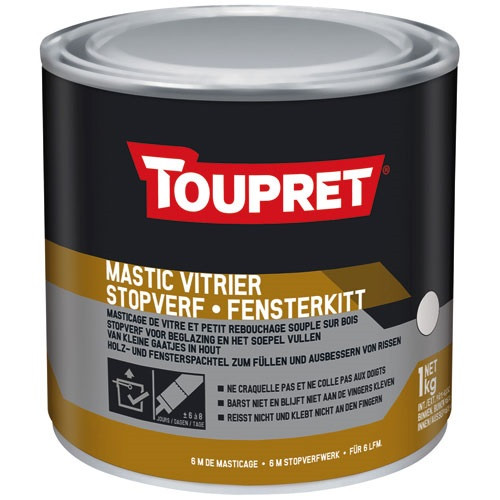 Toupret mastic vitrier blanc - toupret,